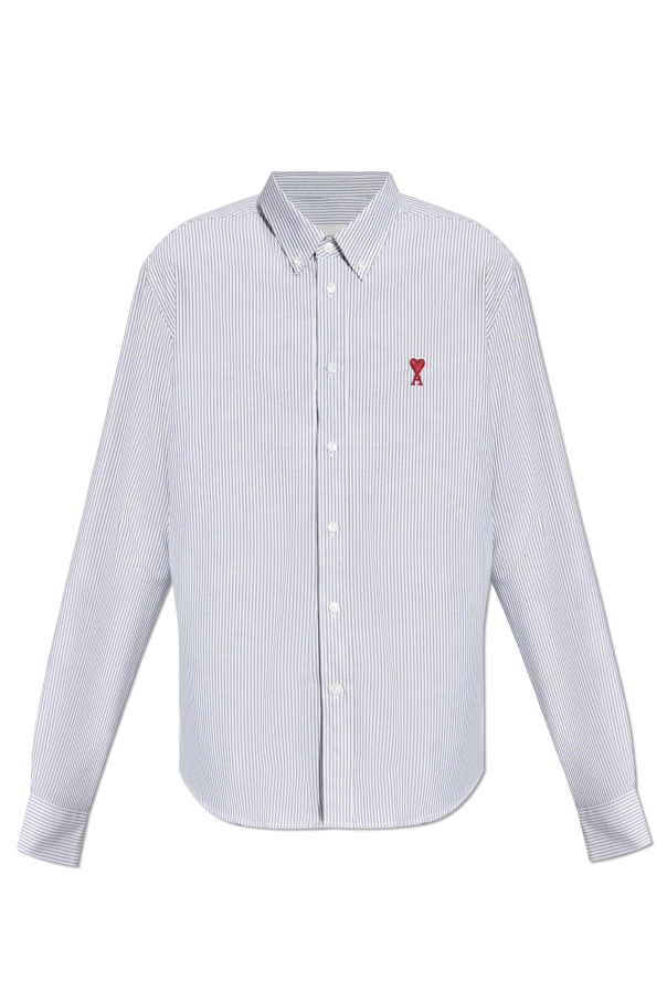 Ami Alexandre Mattiussi Shirt with striped pattern