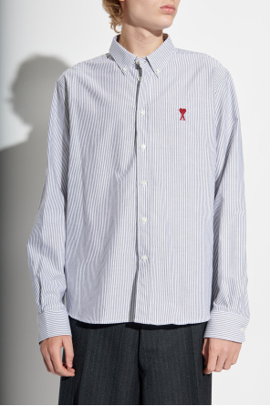 Ami Alexandre Mattiussi Shirt with striped pattern