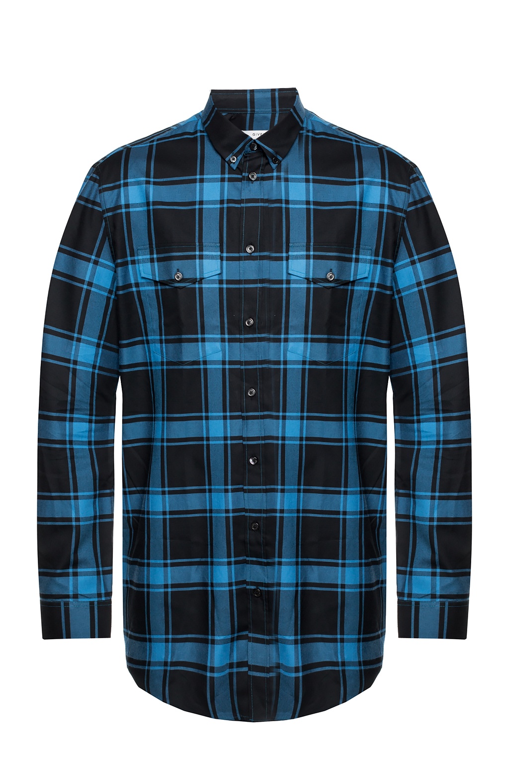 Blue Check shirt Givenchy - Vitkac France