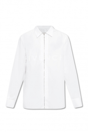 Cotton shirt with logo od Givenchy