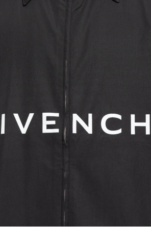 Givenchy botch givenchy intarsia-knit logo scarf Schwarz