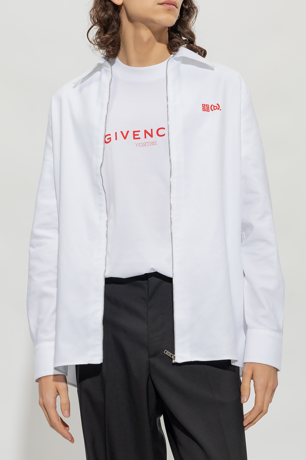 Givenchy Zip-up shirt