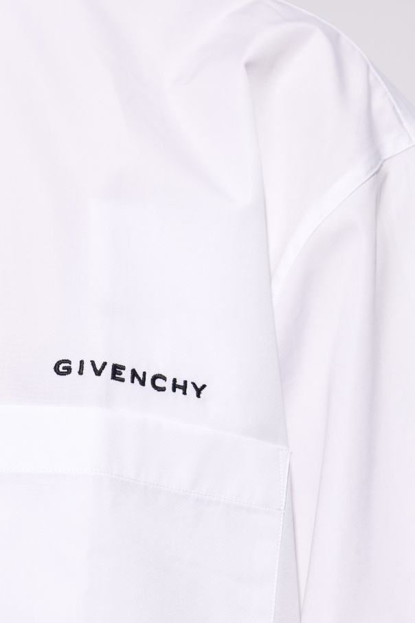 GenesinlifeShops Italy - Teen Givenchy Cropped Pants for Men - White Teen  givenchy glitter pointed pumps item Teen Givenchy