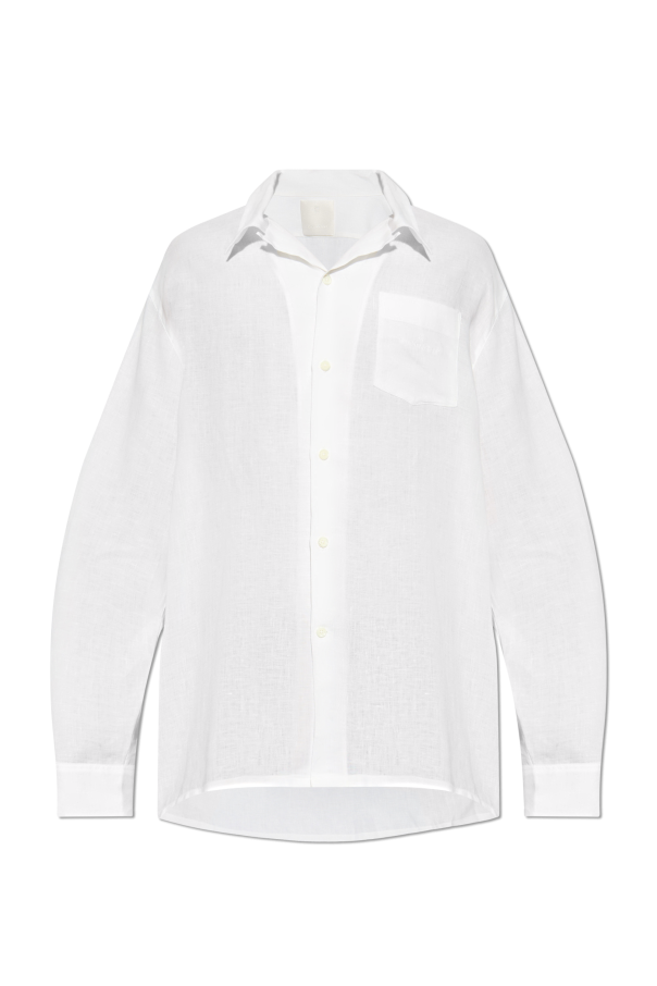 Givenchy Lniana koszula typu ‘oversize’