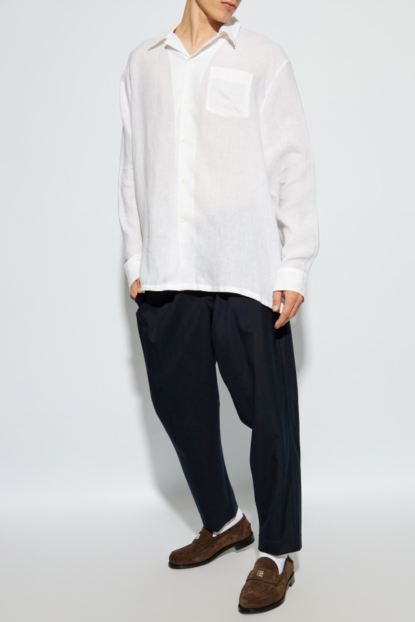 Givenchy Linen 'oversize' shirt