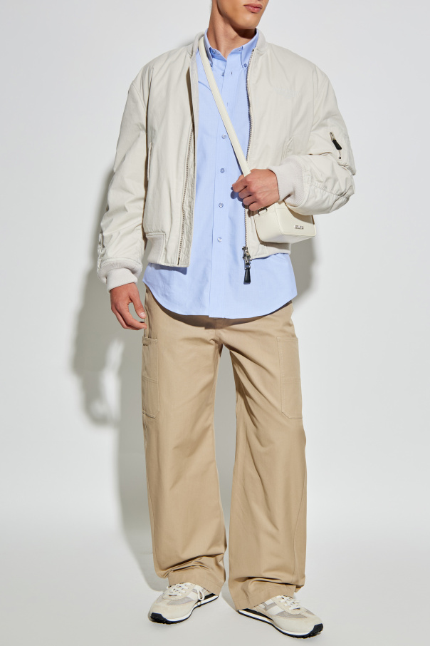 Givenchy Camisa de algodón con bolsillo