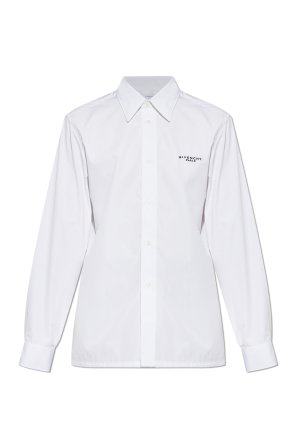 Camisa con logo bordado