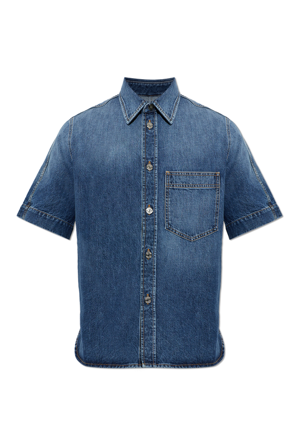 Givenchy Short-sleeve denim shirt
