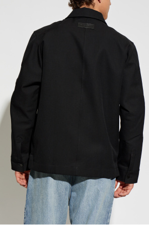 Givenchy Cotton jacket with logo patch