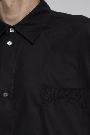 Ambush Cotton brunello shirt with logo
