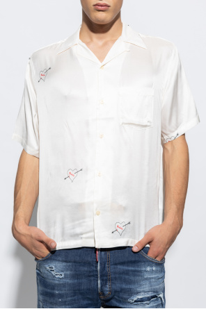AllSaints ‘Bow’ shirt with short sleeves