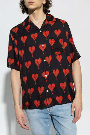 AllSaints Koszula z motywem serc ‘Breakup’