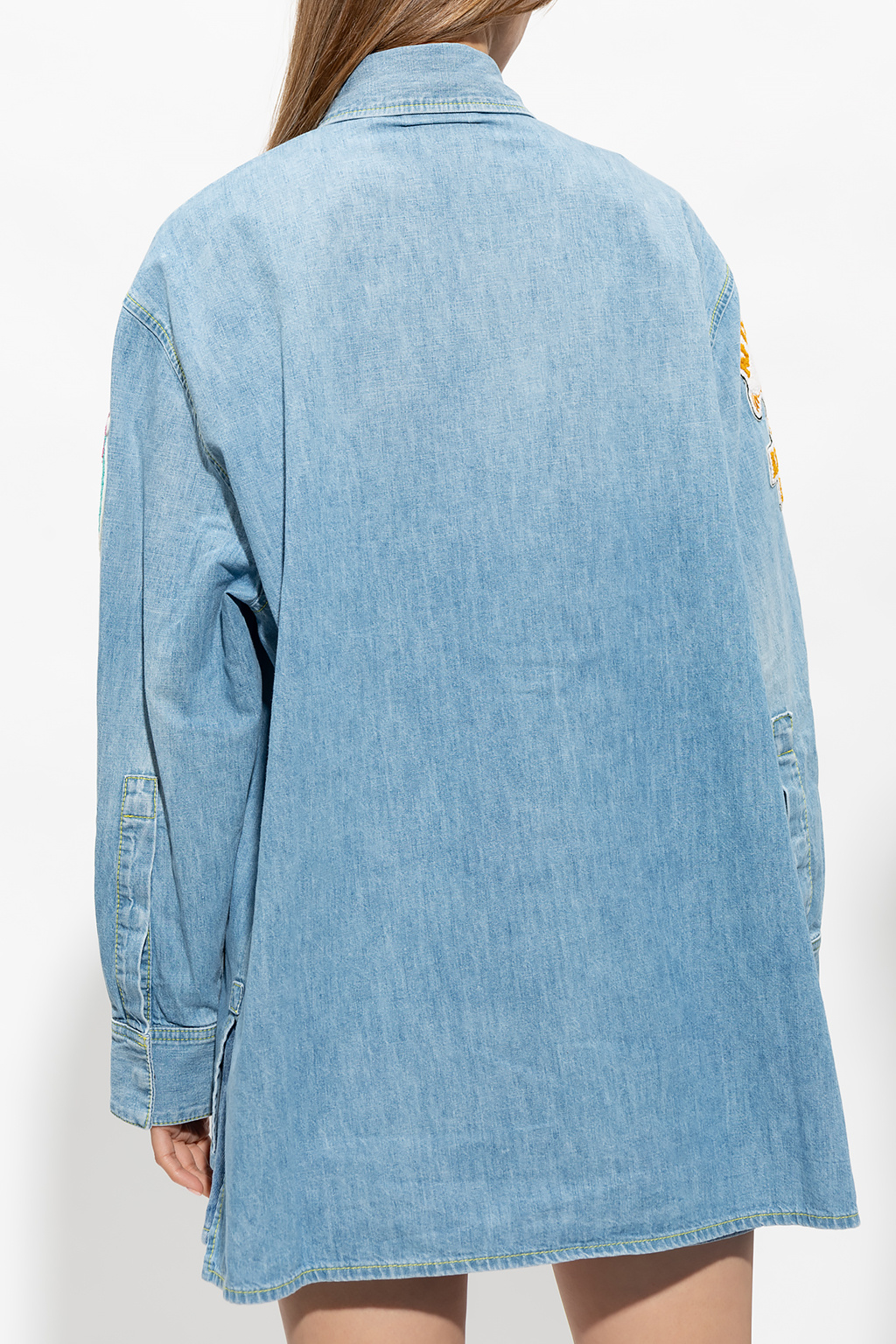 Givenchy Patched denim shirt