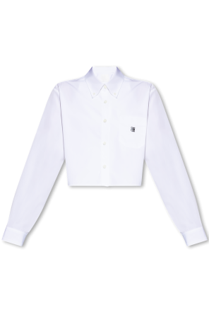 Czarny cotton jersey GIVENCHY t-shirt
