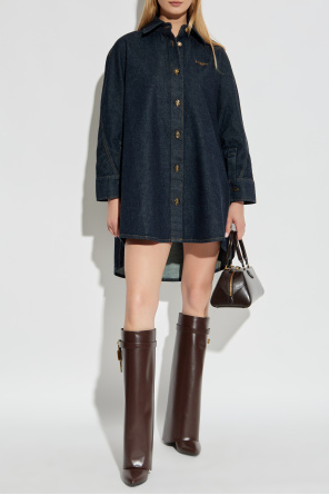 Oversized denim shirt od Givenchy