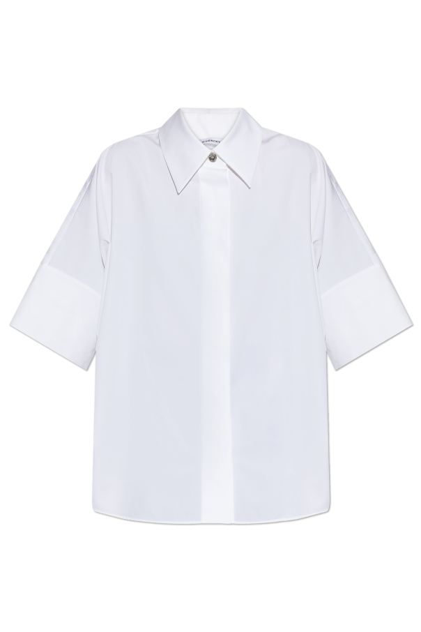'Oversize' shirt with short sleeves od Givenchy