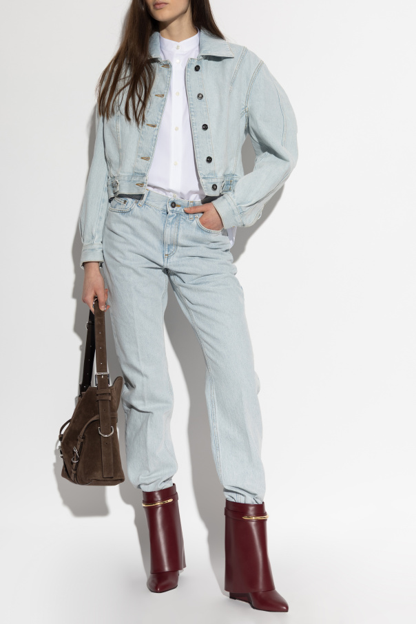 Givenchy Camisa con mangas abullonadas