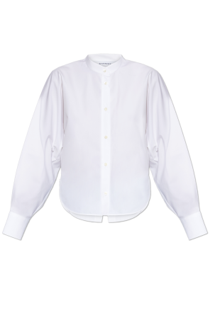 Camisa com mangas bufantes