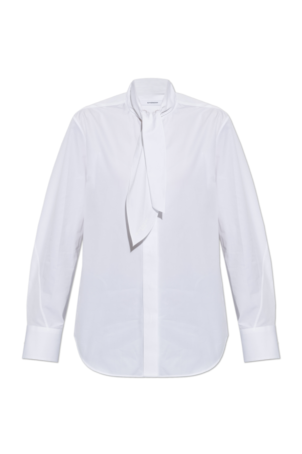 Shirt with decorative scarf od Givenchy