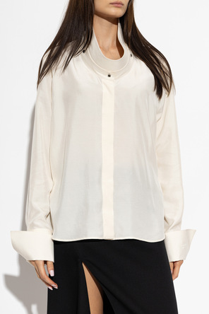 Givenchy Silk shirt with decorative collar