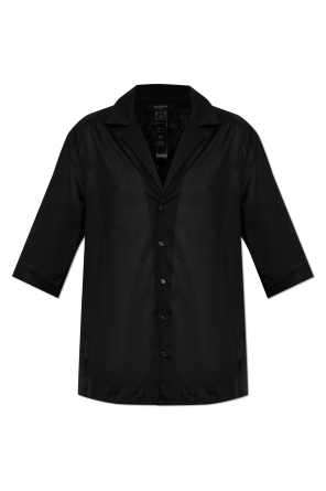 Cotton short-sleeve shirt