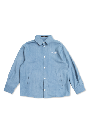 Camisa con logo bordado