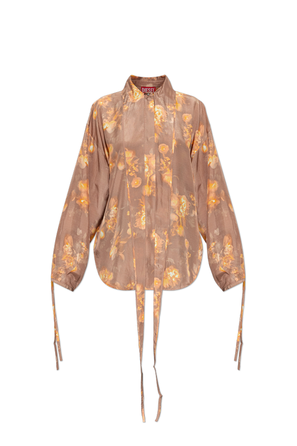 Silk shirt ‘C-ALLAS-T1’ od Diesel