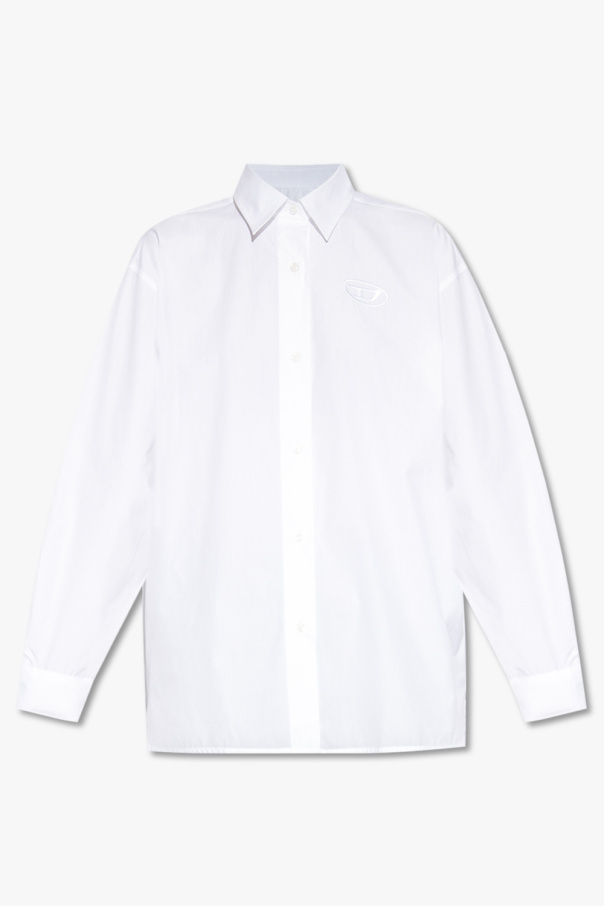 Diesel ‘C-BRUCE-B’ cotton embroidery shirt