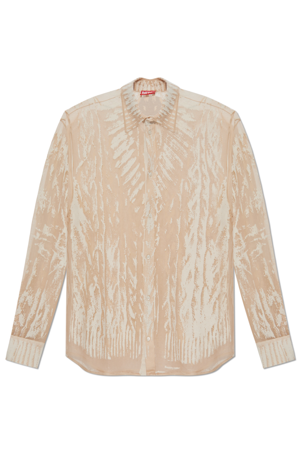 Transparent shirt ‘C-OVERY-QMBR’ od Diesel