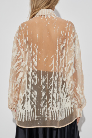 Diesel Transparent shirt ‘C-OVERY-QMBR’