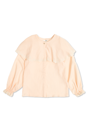 Hemd mit weitem Kragen