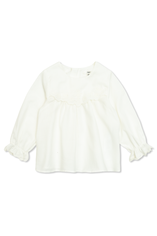 Top with embroidery od Chloé Kids