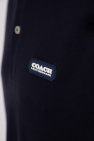 Coach HUGO Dereso222 logo-patch polo shirt