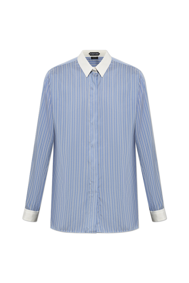 Silk striped shirt od Tom Ford