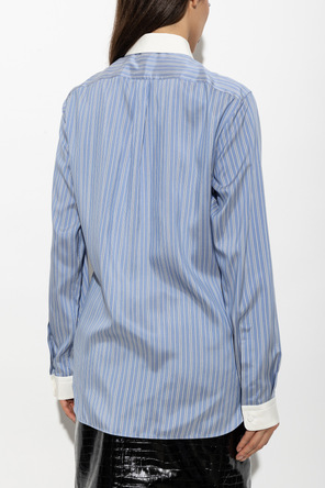 Tom Ford Camisa de seda às riscas