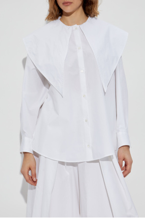 Fabiana Filippi Camisa con cuello decorativo