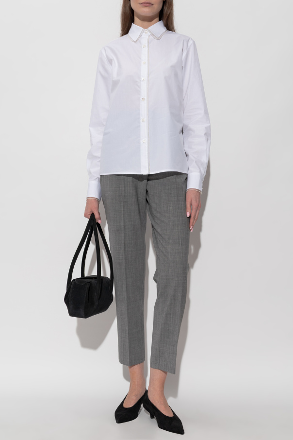 Fabiana Filippi Shirt with decorative finishing