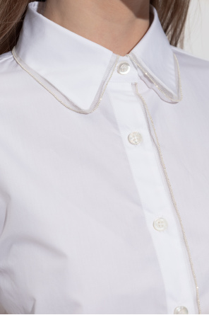 Fabiana Filippi Shirt with decorative finishing
