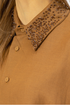 Fabiana Filippi Shirt with a decorative collar