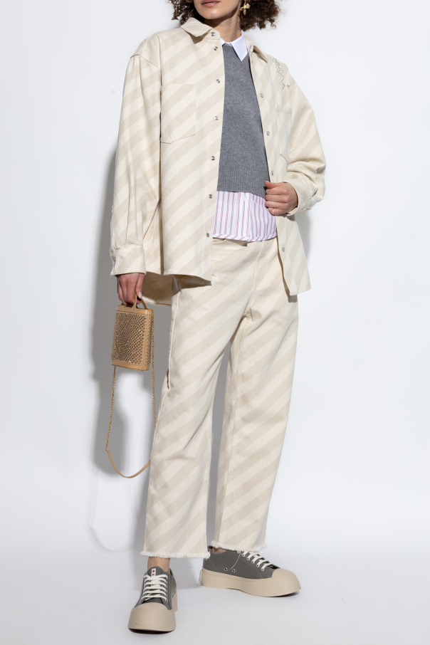 Marni Camisa vaquera tipo oversize