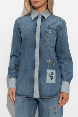 Marni Jeanshemd mit Logo