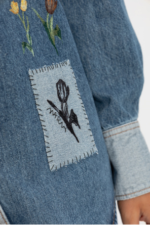 Marni Jeanshemd mit Logo