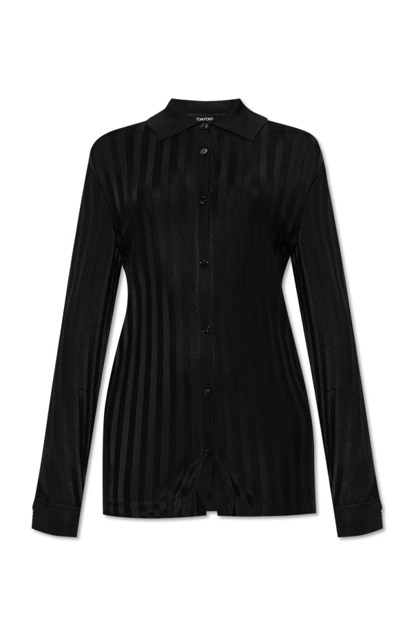 Tom Ford Hemd mit Streifenmuster