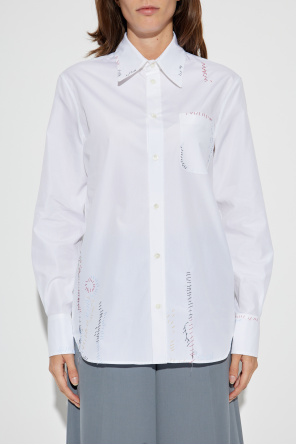Marni Shirt with colorful stitching