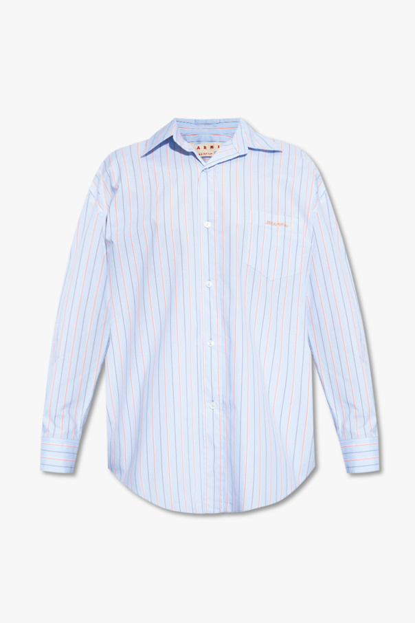 Marni P4545 Striped shirt