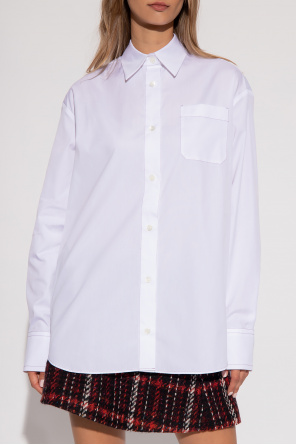 Marni P2644 Cotton shirt with logo
