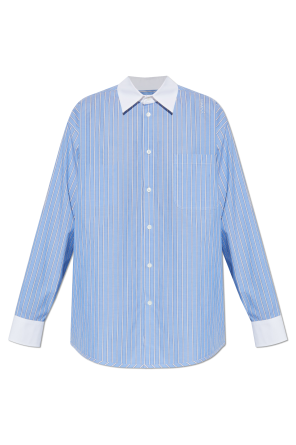 Camisa con patrón a rayas