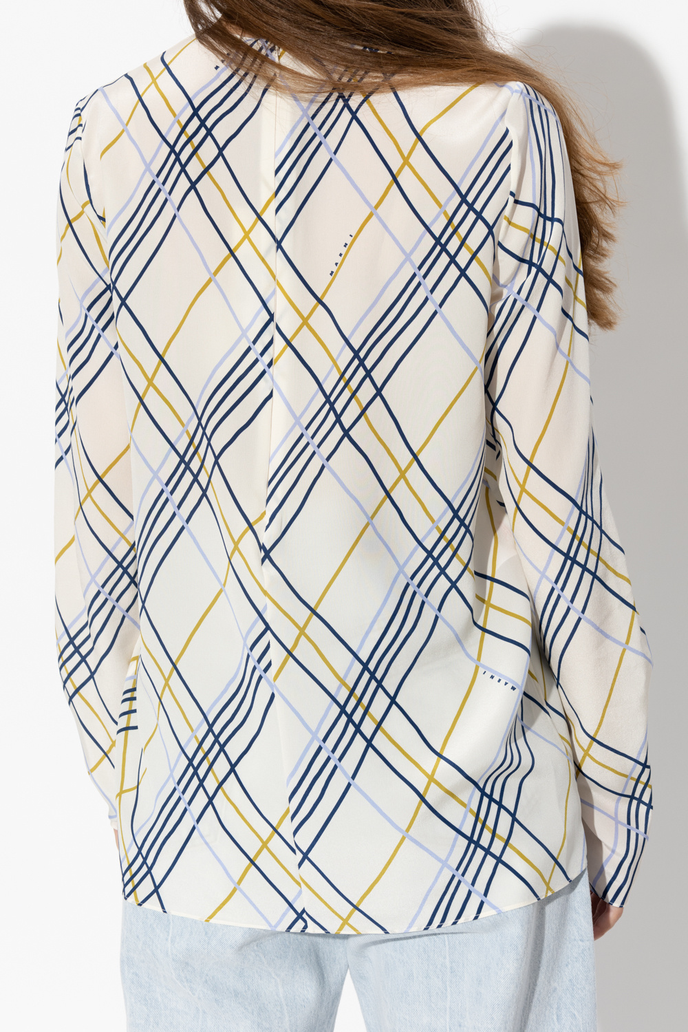 marni cuff Silk top