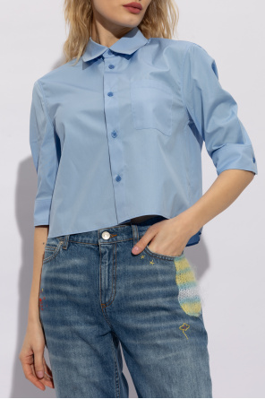 Marni Cropped shirt in cotton
