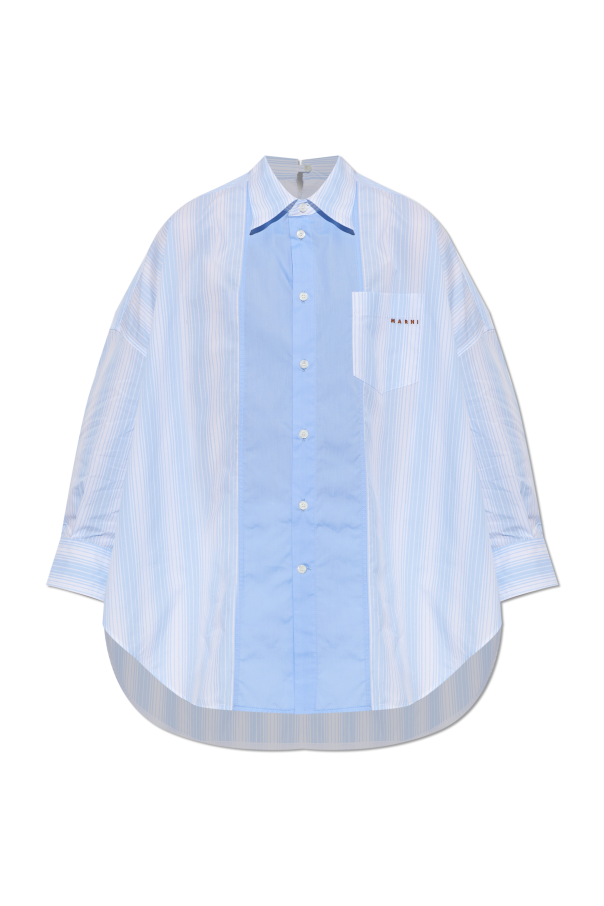 Asymmetrical cut shirt od Marni